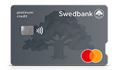 Betal- och kreditkort Mastercard Platinum
